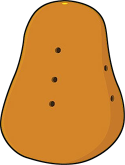 body of a potato head